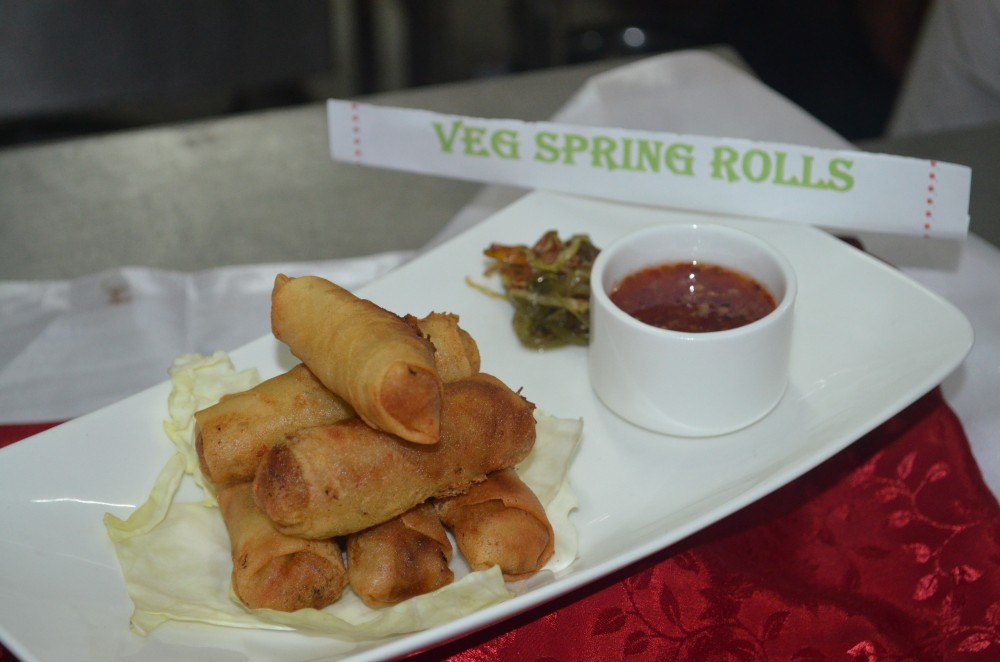 Veg Spring Rolls - IIHMCA, Hyderabad